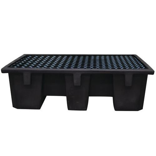 Bandeja colectora de PE reciclado, 240 L - Manutan Expert Bandeja colectora de PE reciclado, 240 L - Manutan Expert