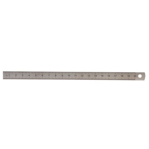 Regla semirrígida inox. - 2 caras