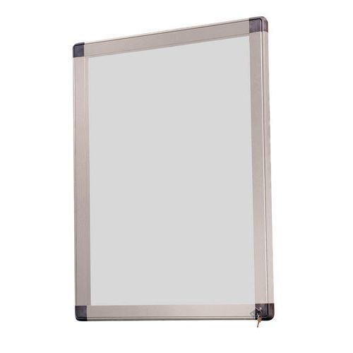 Vitrina de exterior Altares a la italiana - Fondo de aluminio - Puerta de vidrio de seguridad