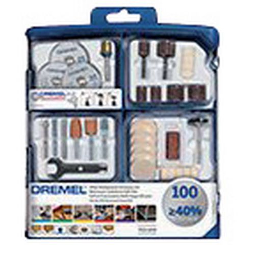 Kit de accesorios multiuso para Dremel - 100 piezas