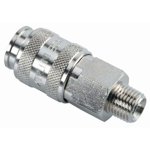 Con conector rápido universal