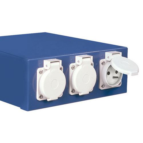 Caja eléctrica para banco de trabajo Caja eléctrica para banco de trabajo