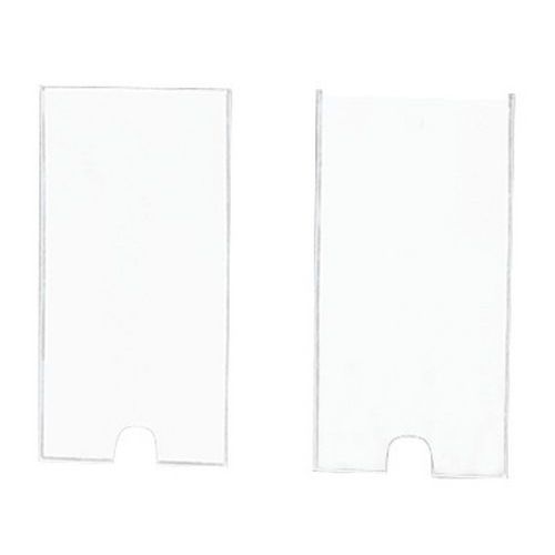 Portaetiquetas transparente