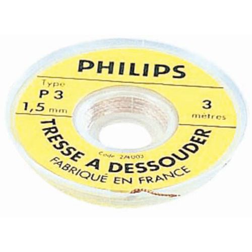 Trenza para desoldar - Estañada