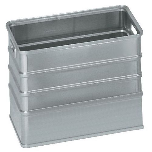 Caja de transporte de aluminio - Longitud 578 mm - De 36 a 55 L