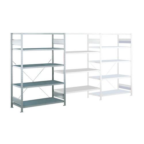 Estantería ligera Easy-Fix - Acabado galvanizado - Schulte