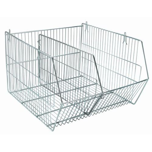 Cesta de rejilla de acero - Longitud 580 mm