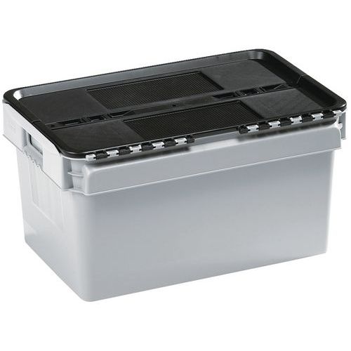 Cubeta estándar con tapa integrada - Longitud 400 mm - De 45 a 60 L Cubeta estándar con tapa integrada - Longitud 400 mm - De 45 a 60 L