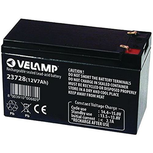 Batería recargable de plomo 12 V - Velamp