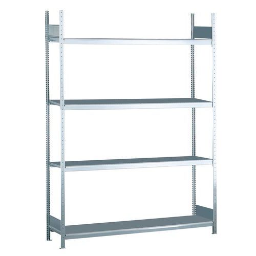 Estantería de gran anchura Easy-Fix Plus - Balda galvanizada - Schulte