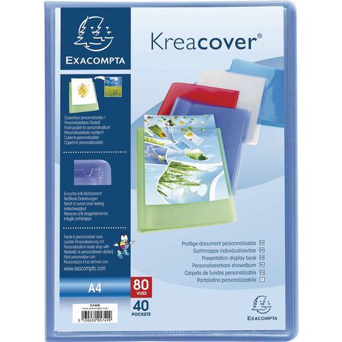 Protegedocumentos semirígido Kreacover A4