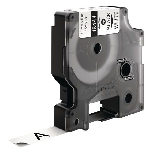 Cinta de etiquetas industriales autoadhesivas de vinilo Rhino - Dymo
