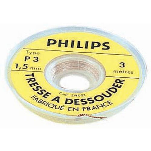 Trenza para desoldar - Estañada