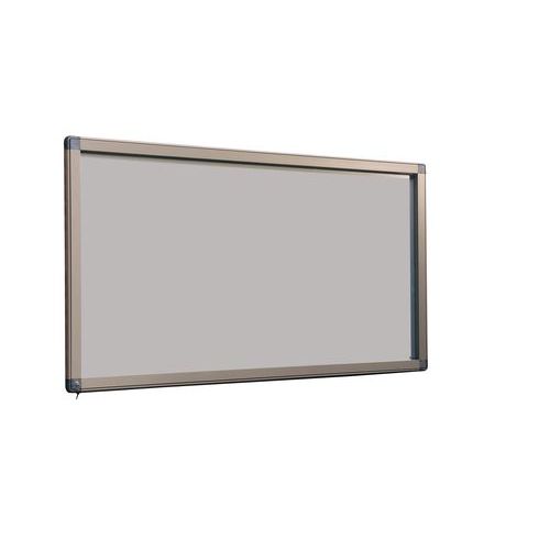 Vitrina de exterior Altares a la italiana - Fondo de aluminio - Puerta de vidrio de seguridad