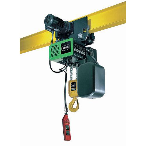 Polipasto eléctrico con carro eléctrico - Capacidad de 1000 a 5000 kg - Stahl CraneSystems