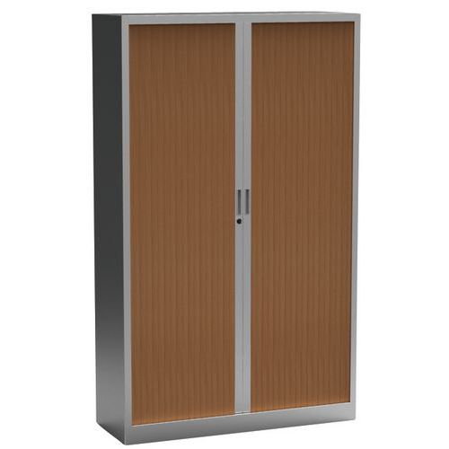 Armario con persianas Premium dos colores - Altura 198 cm