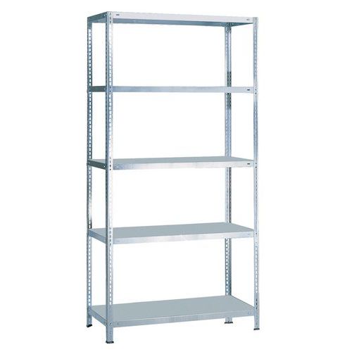 Estantería maciza chapada Quick-Fix Plus - Altura 2000 mm - Ancho 1000 mm - Schulte Estantería maciza chapada Quick-Fix Plus - Altura 2000 mm - Ancho 1000 mm - Schulte