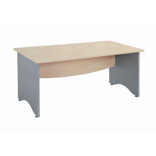 Mesa de oficina rectangular Galaxy - Arce