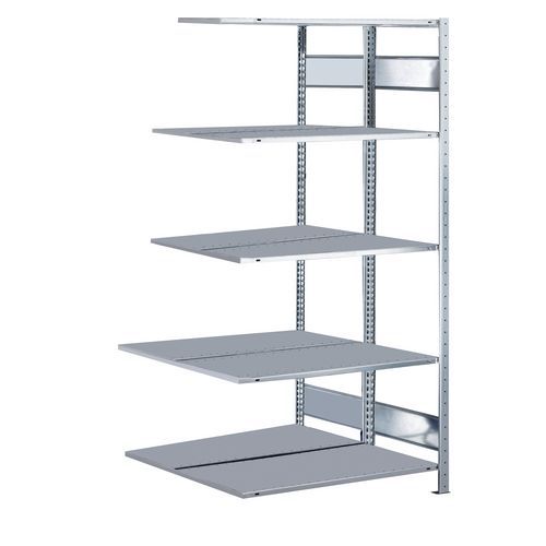 Estantería ligera Easy-Fix - Doble cara - Acabado galvanizado - Schulte