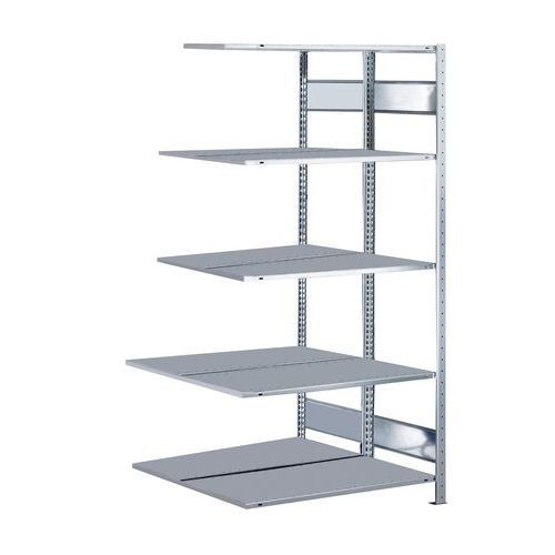 Estantería ligera Easy-Fix - Doble cara - Acabado galvanizado - Schulte