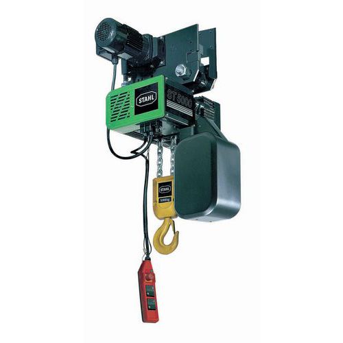 Polipasto eléctrico con carro manual - Capacidad de 1000 a 5000 kg - Stahl CraneSystems