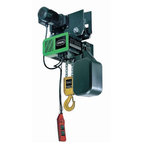 Polipasto eléctrico con carro manual - Capacidad de 1000 a 5000 kg - Stahl CraneSystems