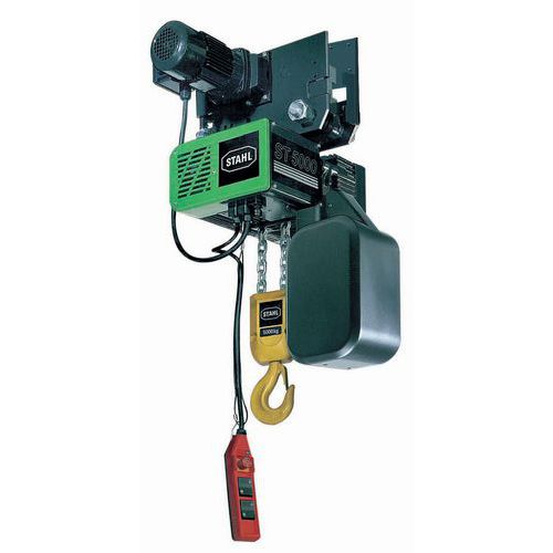 Polipasto eléctrico con carro manual - Capacidad de 1000 a 5000 kg - Stahl CraneSystems