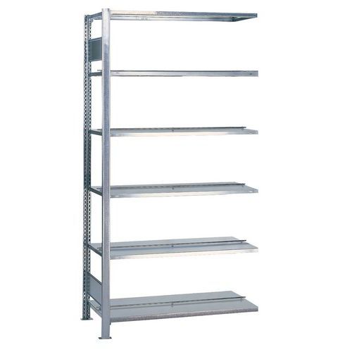 Estantería Aristo-Clip - Profundidad 600 mm - Doble acceso - Schulte