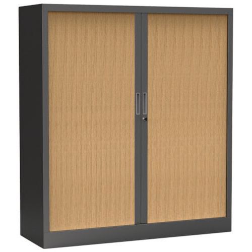 Armario de persianas Premium bicolor - Altura 136 cm Armario de persianas Premium bicolor - Altura 136 cm