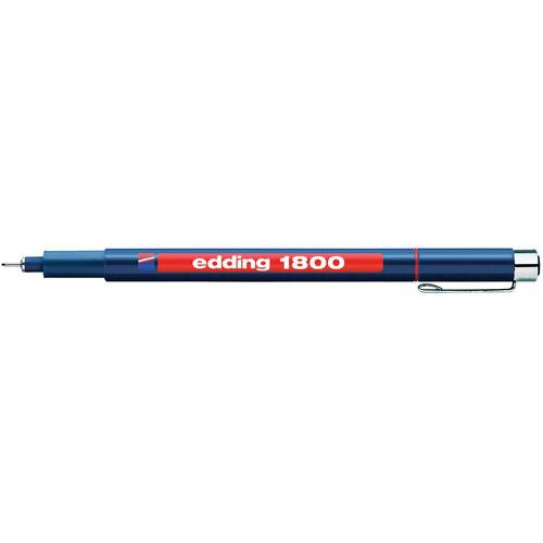 Rotulador con capuchón Edding 1800