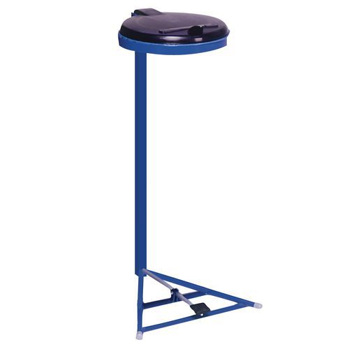 Soporte fijo para bolsas de basura 120 L con pedal Soporte fijo para bolsas de basura 120 L con pedal