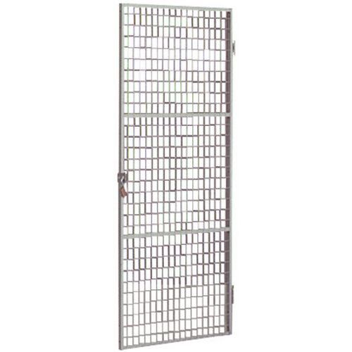 Puerta batiente para tabique de rejilla UX 450 - con placa portacandados Puerta batiente para tabique de rejilla UX 450 - con placa portacandados
