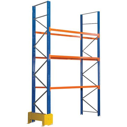 Estantería para palés Easy-Rack RAL 5010 - Acabado de epoxi - Manorga