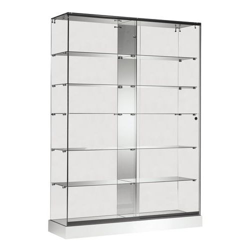 Vitrina ASF - Con base blanca