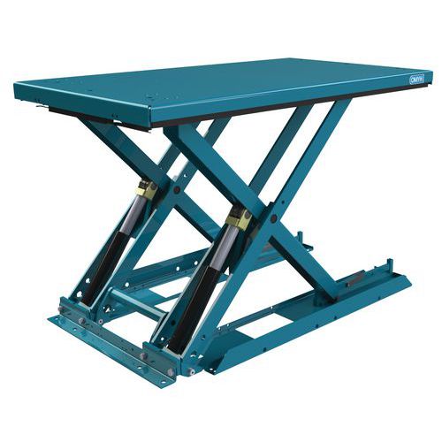 Mesa elevadora ergonómica fija extraplana MX-10 - Capacidad 1000 kg