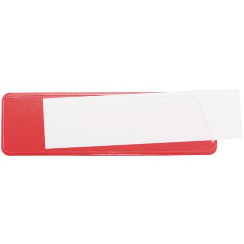 Portaetiquetas de color adhesivo o magnético - Manutan Expert