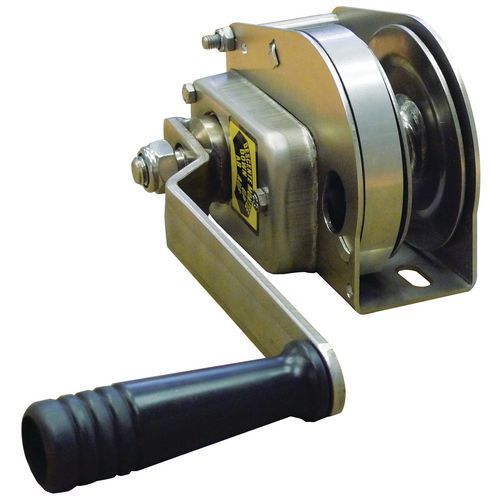 Cabrestante de remolque y elevación con autofreno - Acero inoxidable - Capacidad de 80 a 490 kg