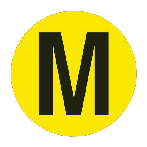 Círculo para marcado de suelo - Letra - Beaverswood