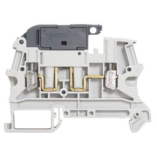 Bloque de conexión con tornillo por cartucho fusible