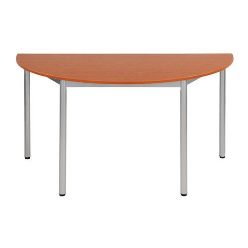 Mesa de reuniones modular Confort - Semicircular