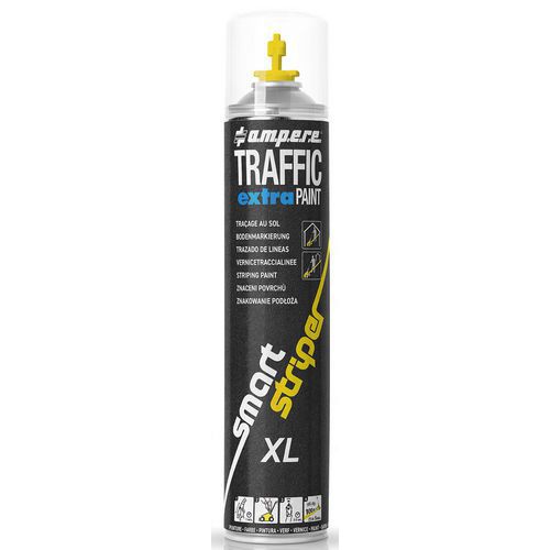 Lote de 6 aerosoles Traffic Extra Paint XL 750 mL - Ampere System