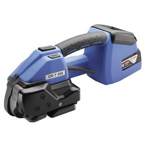 Combinado tensor/engastador ORT 450 - Para fleje de polipropileno y poliéster Combinado tensor/engastador ORT 450 - Para fleje de polipropileno y poliéster