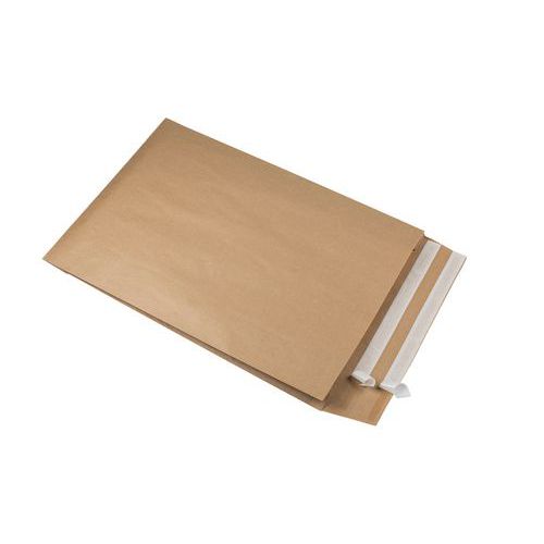 Sobre retornable de papel kraft marrón de 110 gr/m² - Caja de 250 - GPV