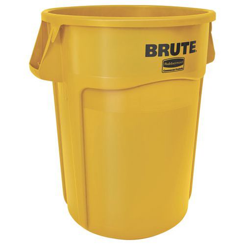 Contenedor redondo con conductos de ventilación - de 76 L a 167 L - Rubbermaid