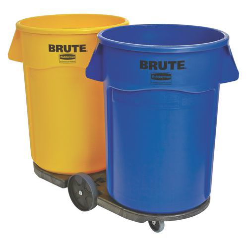 Contenedor redondo con conductos de ventilación - de 76 L a 167 L - Rubbermaid