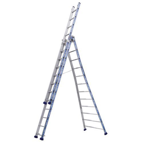Escalera transformable Platinium 300 Pro - 3 tramos - Tubesca