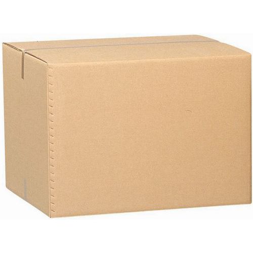 Caja-contenedor resistente a los golpes para palé - Corrugado doble - Manutan Expert