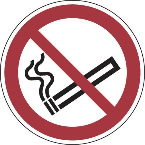 Panel de prohibición - Prohibido fumar - Aluminio Panel de prohibición - Prohibido fumar - Aluminio