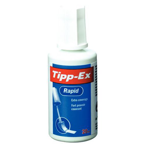 Corrector líquido Tipp-Ex Rapid - 20 mL