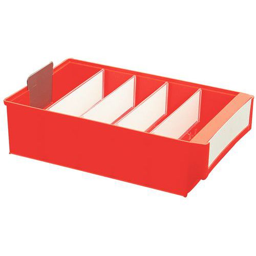 Caja-cajón organizador - Longitud 400 mm - 2,1 a 10,1 L